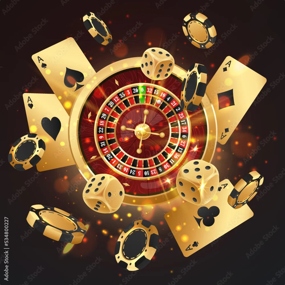 德州扑克筹码和牌面